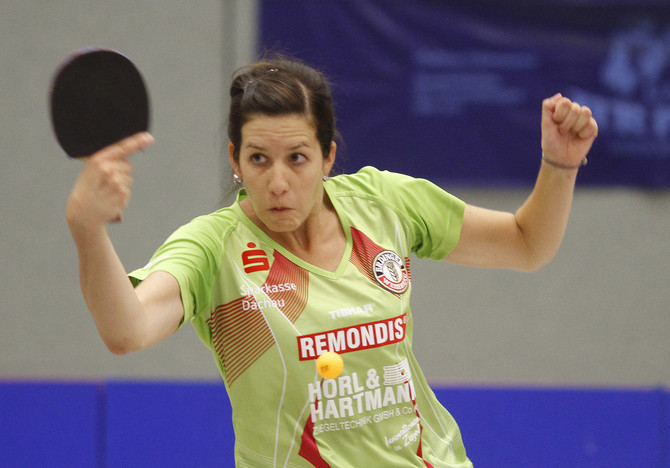 Christina Feierabend gastiert mit dem TSV Schwabhausen am Sonntag in Chemnitz. Foto: Marco Steinbrenner